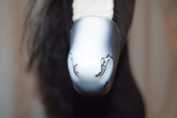 Big 19 inch Articulated Black Horse Toy Figure - Image 5
