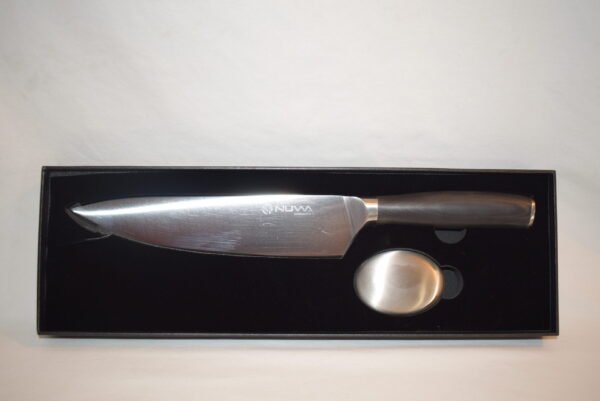 New In Box Nuwa 8 inches High Carbon Stainless Steel Chef Knife with Soap Bar