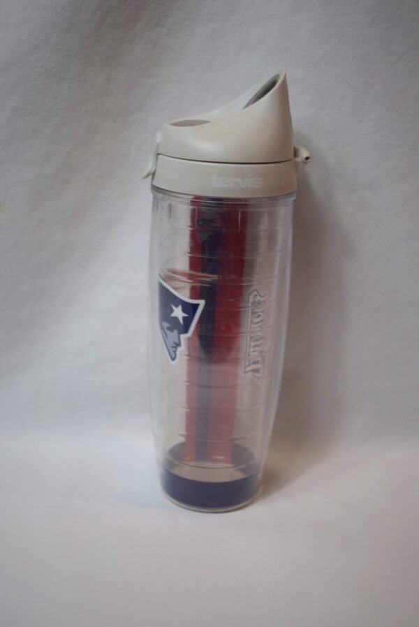 Tervis New England Patriots Logo Travel Tumbler with Locking Lid 24 oz - Image 4