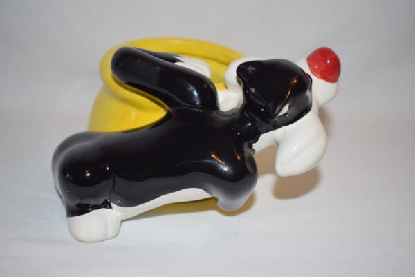 Vintage Warner Bros Sylvester Tweety Bird Ceramic Planter Looney Tunes - Image 3