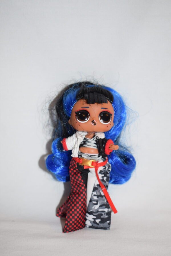 LOL Surprise DownTown Doll with Blue Hair Tall Boots
