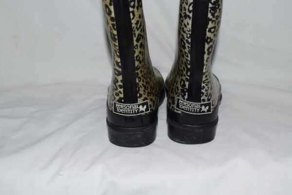 Personal Identity Animal Print Rain Boots Size 8 US - Image 3