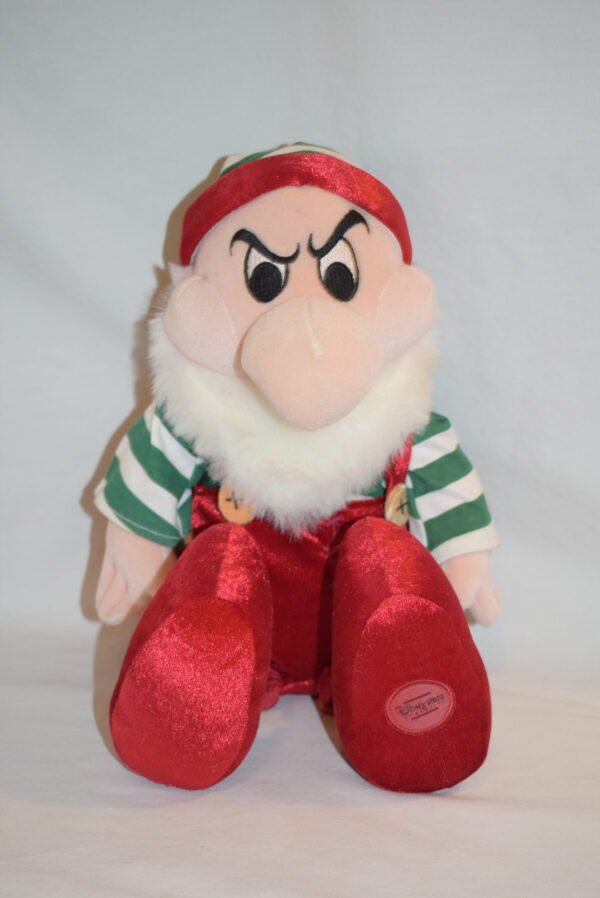 Disney Store Exclusive 15 inch Grumpy Snow White Elf Plush