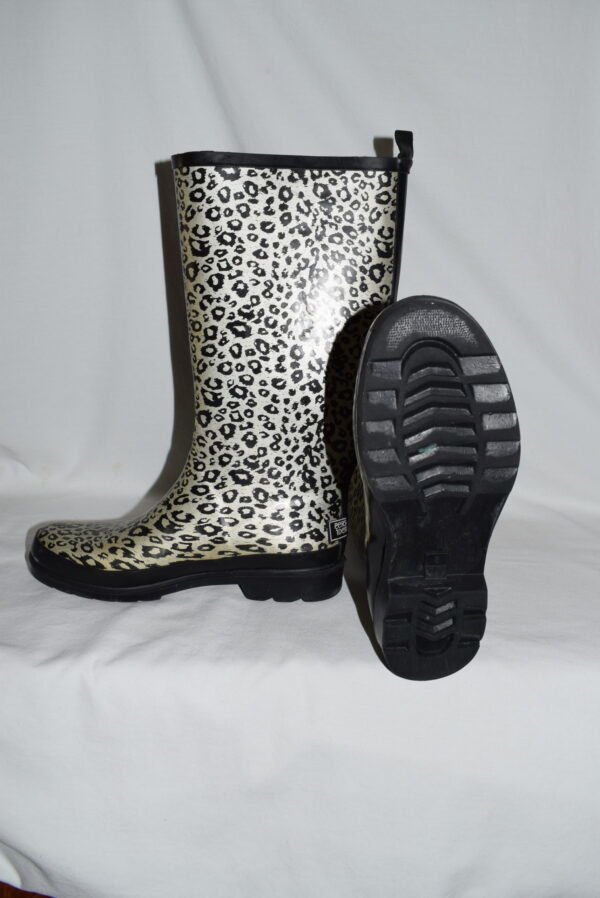 Personal Identity Animal Print Rain Boots Size 8 US