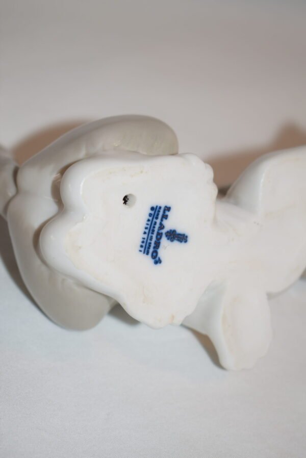 Vintage 1981 Lladro #5112 Attentive Cat Figurine No Box EUC - Image 5