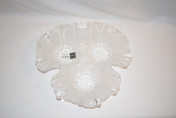 Mikasa Sunflower Frost Divided Relish Serving Dish New In Opened Box