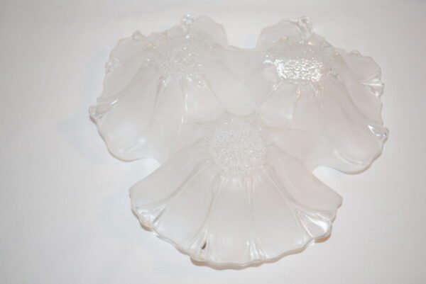 Mikasa Sunflower Frost Divided Relish Serving Dish New In Opened Box - Image 2