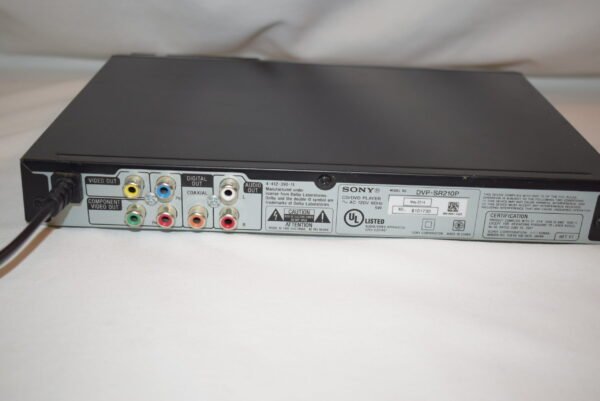 Sony CD/DVD Player DVP-SR210P - Image 2