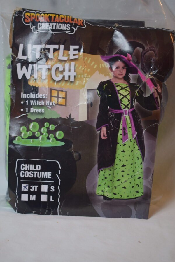 NIP Spooktacular Creations Little Witch Toddler Costume Size 3T