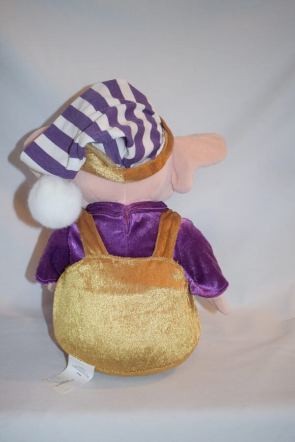 Disney Store Christmas Dopey Plush Snow White Dwarf Elf Jingle Hat - Image 3