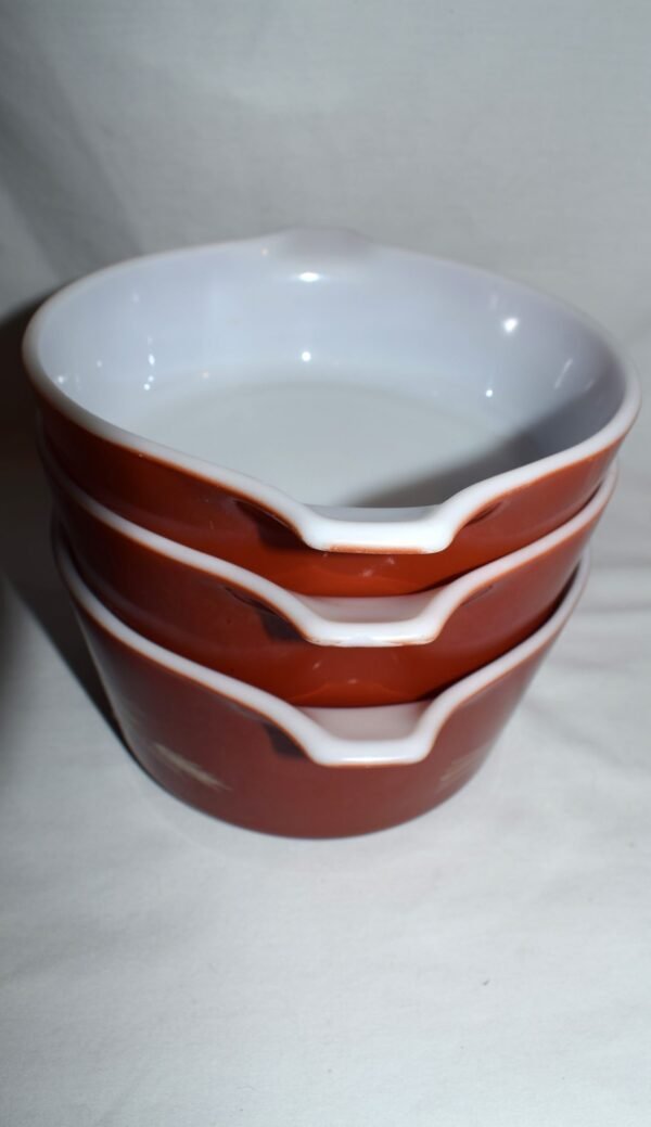 VTG Set of 3 PYREX Autumn Harvest Wheat Bowls 2# 473B 1# 471B No Lids - Image 7