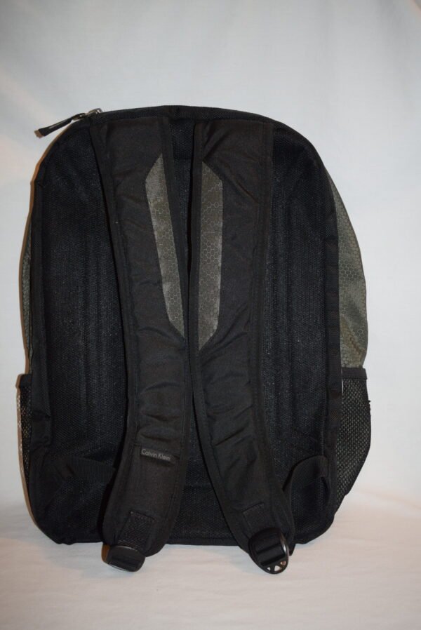 Vintage Calvin Klein Grey Laptop Backpack - Image 2