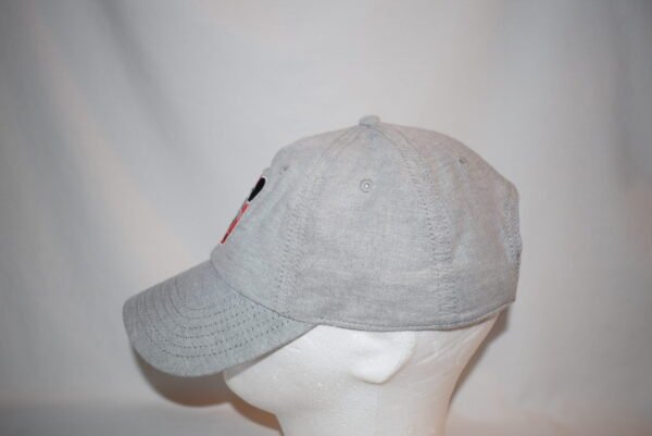 Disney Mickey Mouse Ball Cap Gray Grey - Image 4