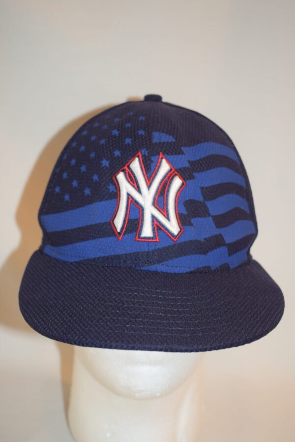 New Era 59 Fifty New York Yankees Blue American Flag Hat Cap MLB Size 7