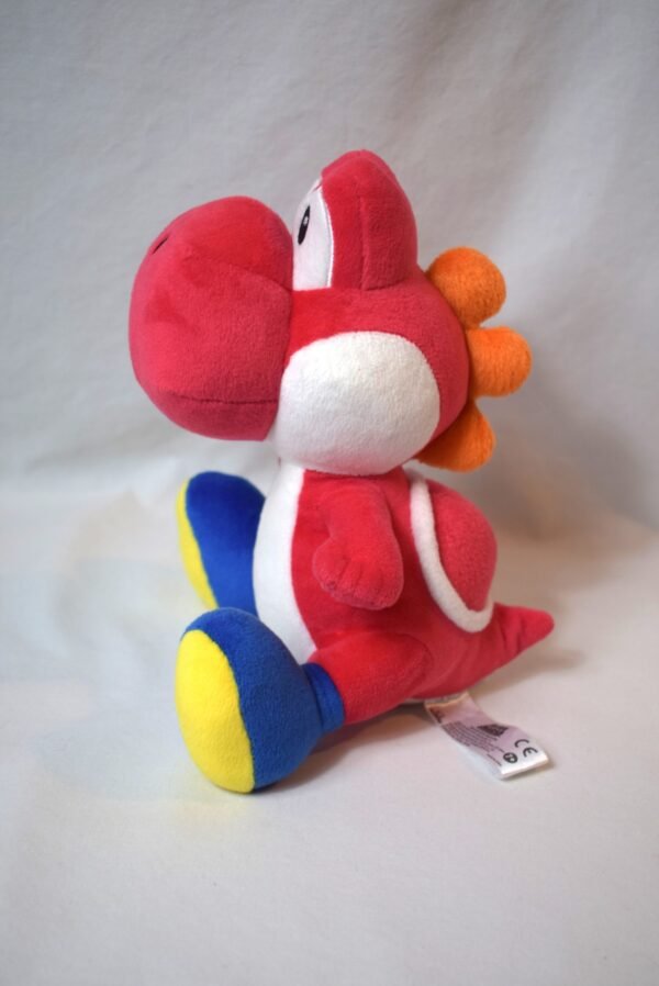 2018 Little Buddy Nintendo Super Mario 8 inch Red Yoshi Plush - Image 4