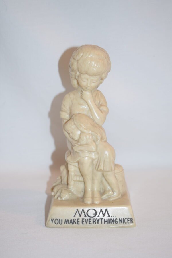 Vintage 1971 R & W Berries Mom You Make Everything Nicer Figurine