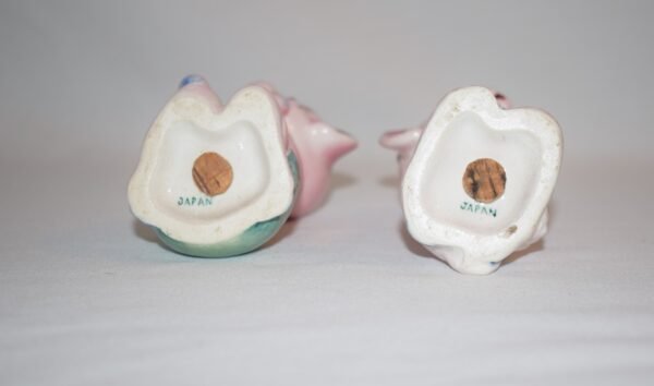 Vintage Japan Pink Monkey Salt and Pepper Shaker - Image 5