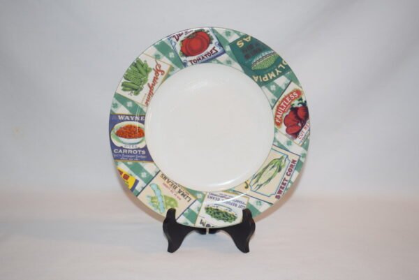 Vintage 1994 Omnibus Fitz and Floyd Country Cupboard 10 inch Dinner Plate