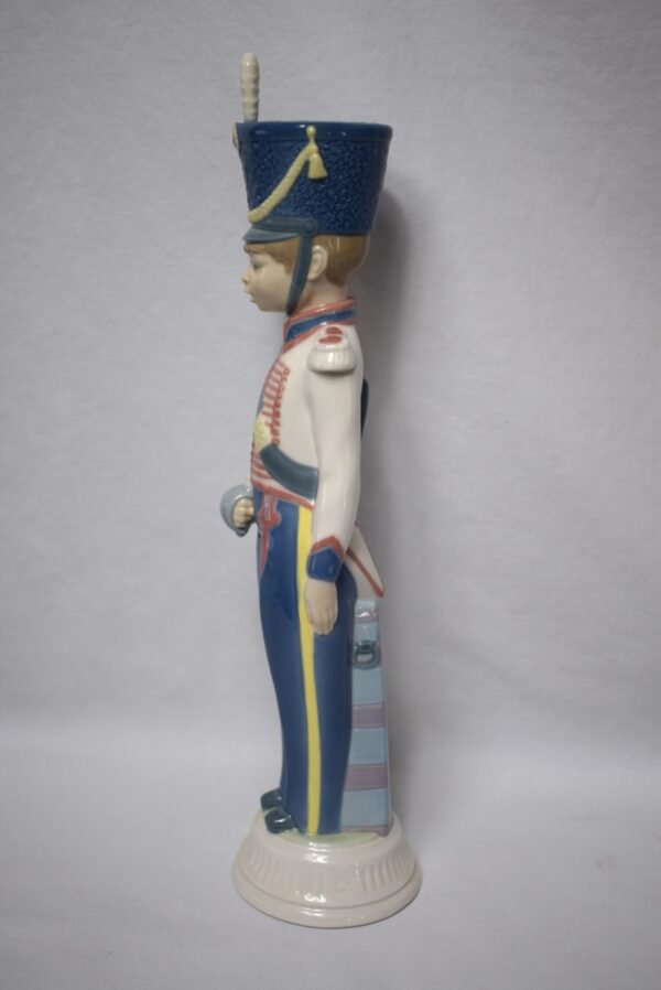 Vintage 1986 Lladro Cadet Soldier With Sword #5404 Retired No Box EUC - Image 4