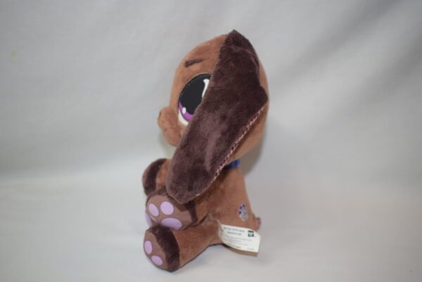 2007 Hasbro Littlest Pet Shop LPS 8 inch Brown Dachshund Plush with LPS Collar - Image 4