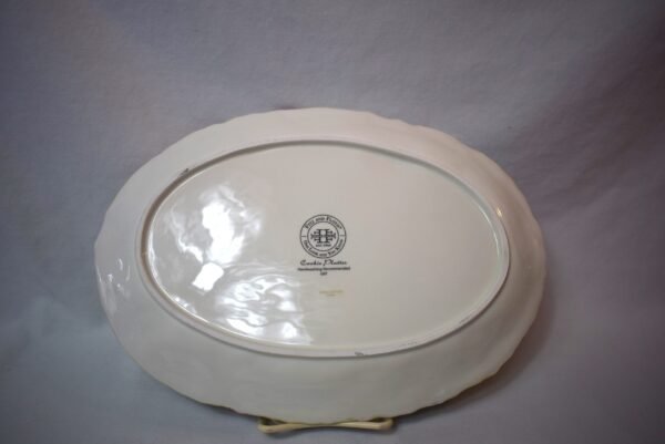 Fitz and Floyd Christmas Baked With Love Oval Cookie Platter READ - Image 2