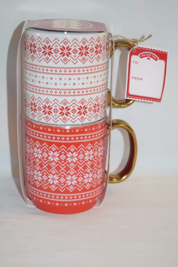 New 2021 Walmart 2 Pack Christmas Mugs Cups Gift