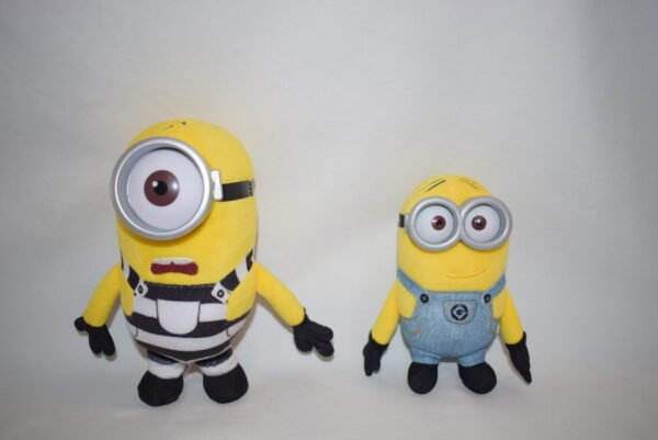 Ty Despicable Me 3 Carl Minion Plush with Mini Bob Minion Plush