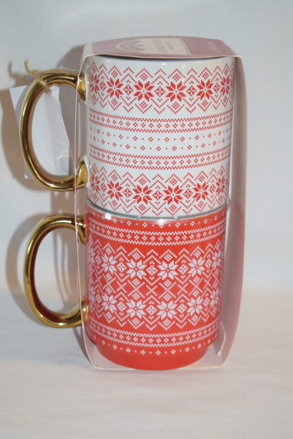 New 2021 Walmart 2 Pack Christmas Mugs Cups Gift - Image 3