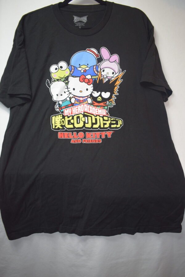 2021 Sanrio My Hero Academia Hello Kitty and Friends T-Shirt Size XL