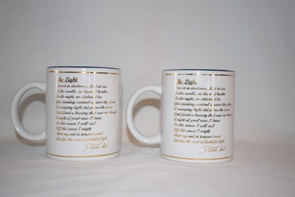 Pair Beeje Originals St Augustine Lighthouse Coffee Mugs - Image 2