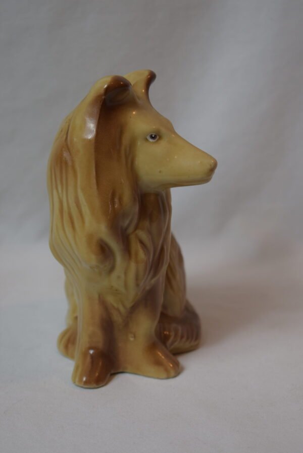 VTG Handcrafted In Brazil Collie Dog 6 inch Figurine - Image 2