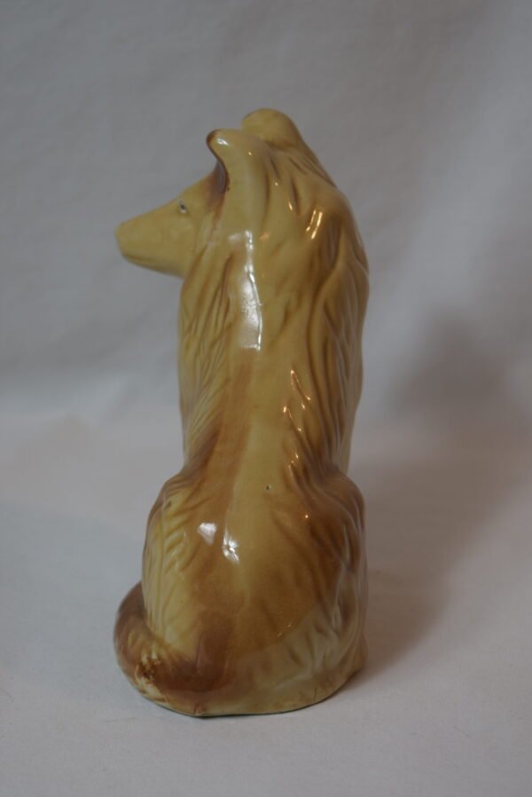 VTG Handcrafted In Brazil Collie Dog 6 inch Figurine - Image 4