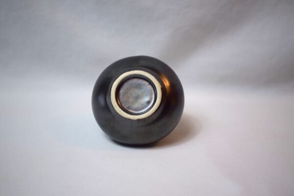 Folk Art Special Selection HongShan Kiln Vase Iridescent Black Drip - Image 6