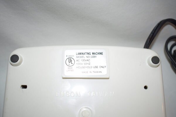 Emson Electric Laminating Machine Model 2291 4 inch Tested - Image 5