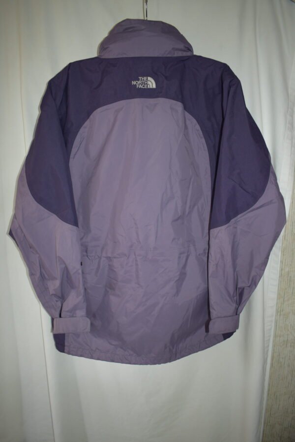 VTG 90s North Face Gore-Tex Purple Windbreaker Coat Womens Size M Full Zip Hood - Image 2