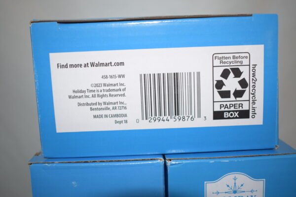 2023 NIB Holiday Time 100 Warm White Mini LED Lights 3 Boxes 21 Ft Green Wire - Image 5