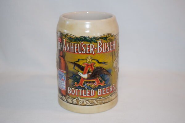 Vintage 1991 Ceramarte Anheuser-Busch Beer Stein Mug