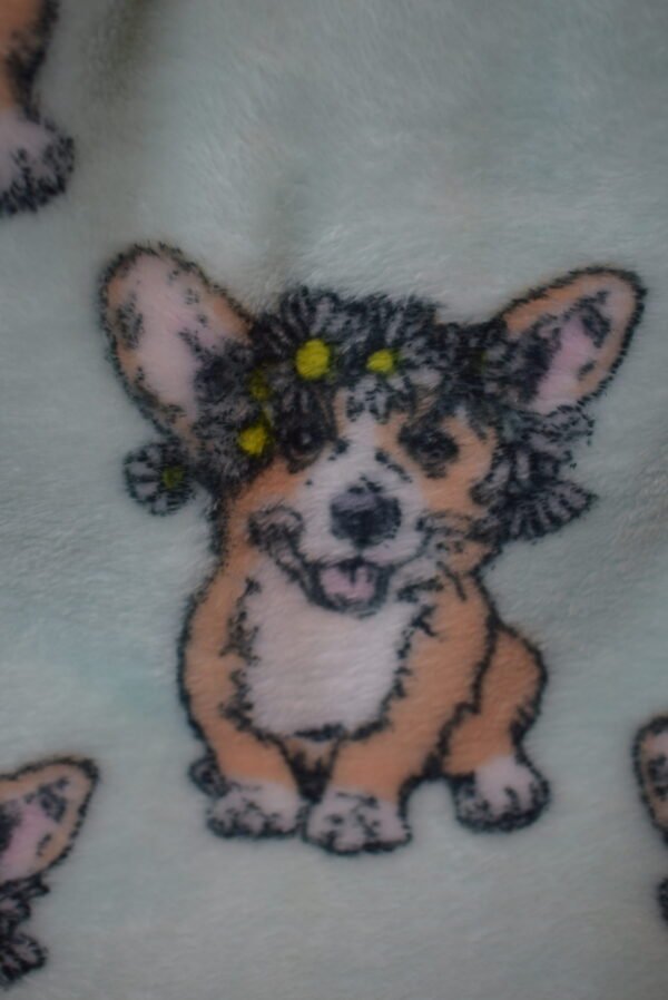 Oeko-Tex Corgi Dog Oversized Fleese Throw Blanket 50 x 70