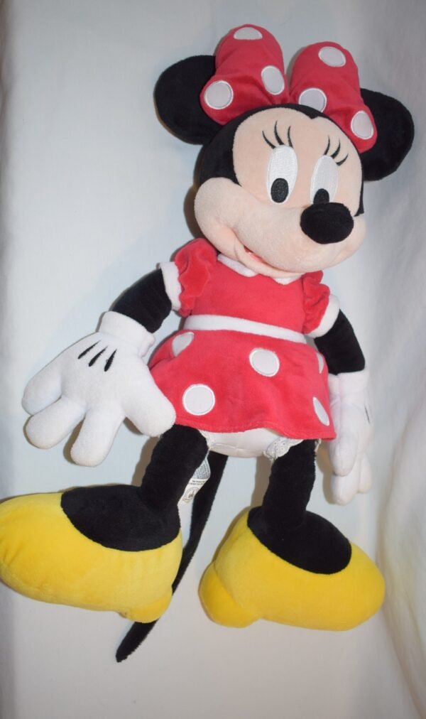 2007 Disney Parks 20 inch Polka Dot Minnie Mouse Plush - Image 2