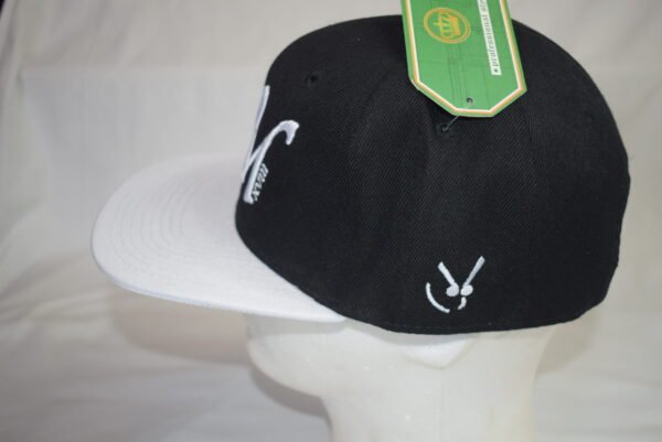 New With Tag Crown Black Snapback M Max Hat - Image 4