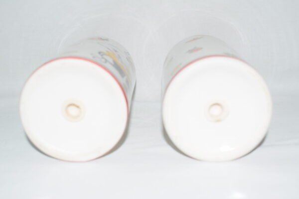 VTG Pair Large Pizza Chef Shakers With Stoppers Salt Pepper Parmesan Cheese EUC - Image 5