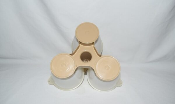 Vintage Tupperware Condiment Caddy Almond White - Image 4