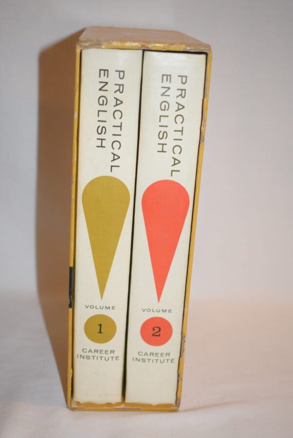 Vintage 1965 Practical English Program Course 2 Volume Set in Original Box - Image 2