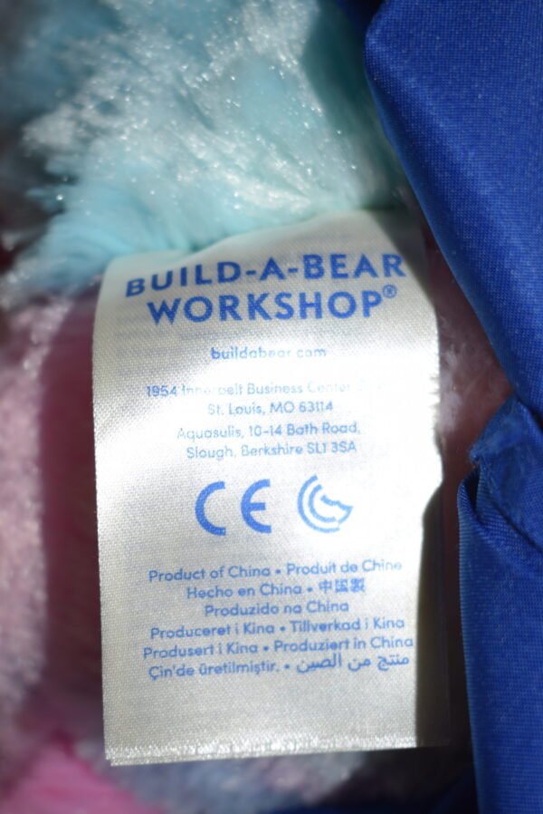 Rainbow Build A Bear Plush in Cheerleader Suit - Image 3