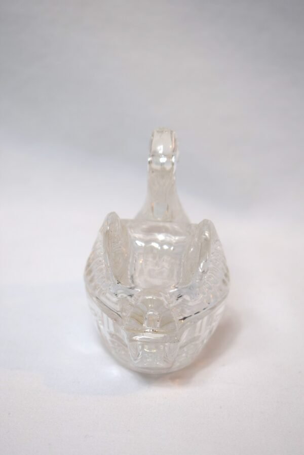 VTG Crystal Swan Bird on Nest Trinket Dish - Image 4