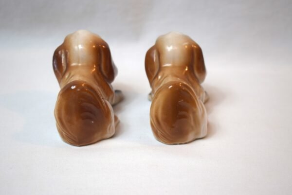 Vintage Pair Made In Japan Pug Dog Figures - Image 4