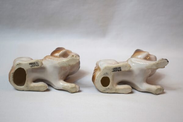 Vintage Pair Made In Japan Pug Dog Figures - Image 7