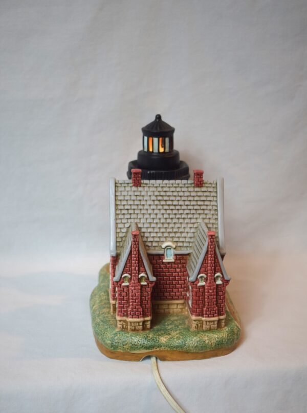 1996 Vintage Lefton Southeast Lighthouse Block Island  RI Electric Table Lamp - Image 2