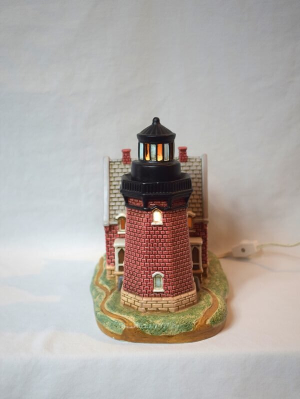 1996 Vintage Lefton Southeast Lighthouse Block Island  RI Electric Table Lamp - Image 4