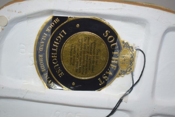 1996 Vintage Lefton Southeast Lighthouse Block Island  RI Electric Table Lamp - Image 7